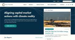 Desktop Screenshot of carbontracker.org