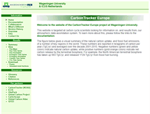 Tablet Screenshot of carbontracker.eu
